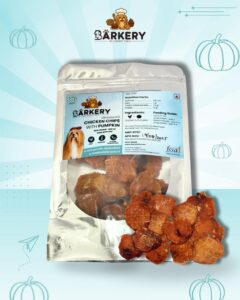 Dehydrated Chicken Pumpkin Chips