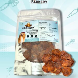 Dehydrated Chicken Carrot Chips