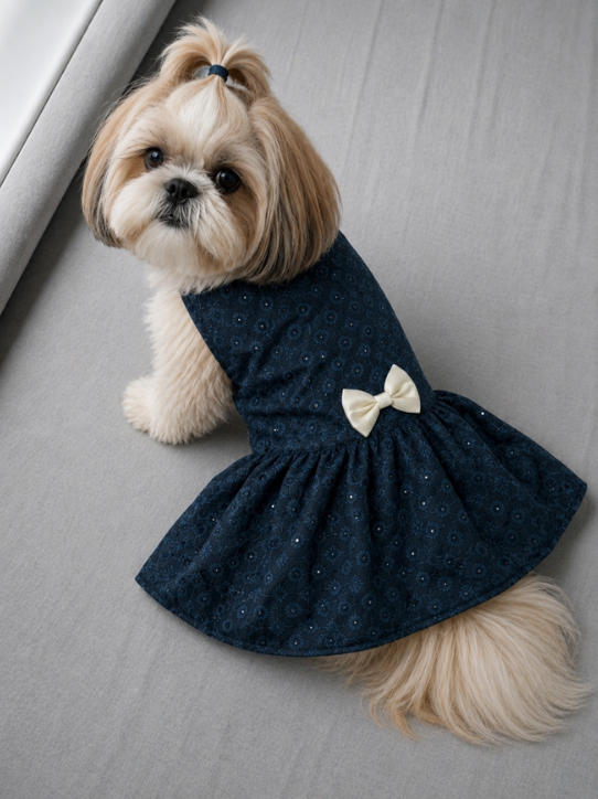 Blue - Paw N N Bone Frock