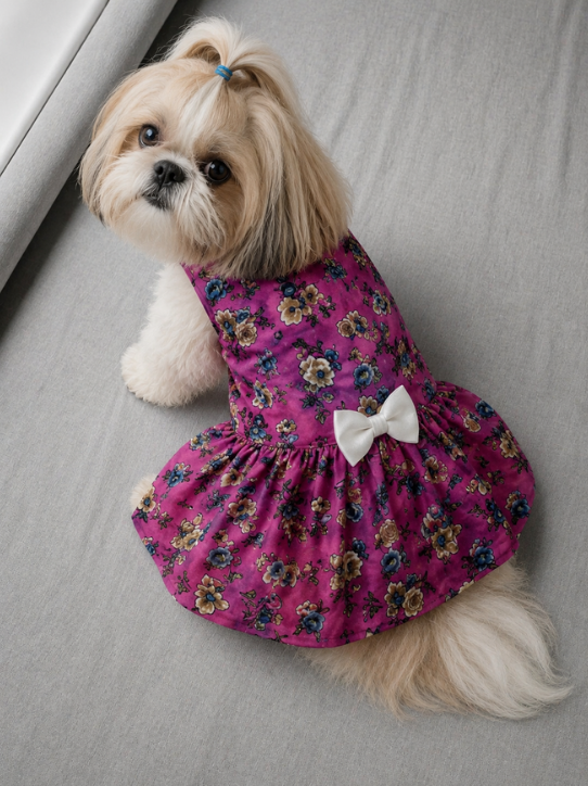 Pink - Floral Frock