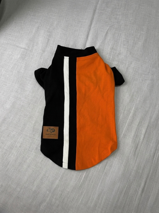 Black & Orange With Color T shirt - Image 3