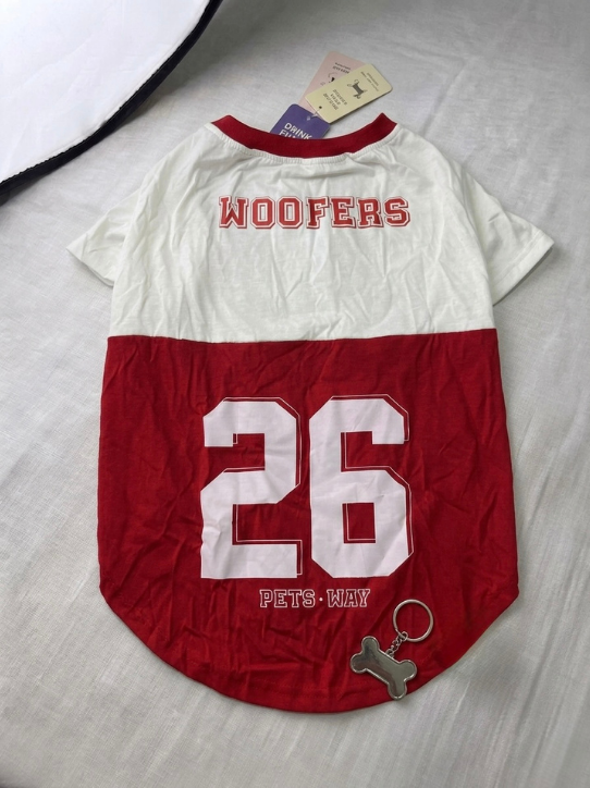 Red & White T shirt - Image 3
