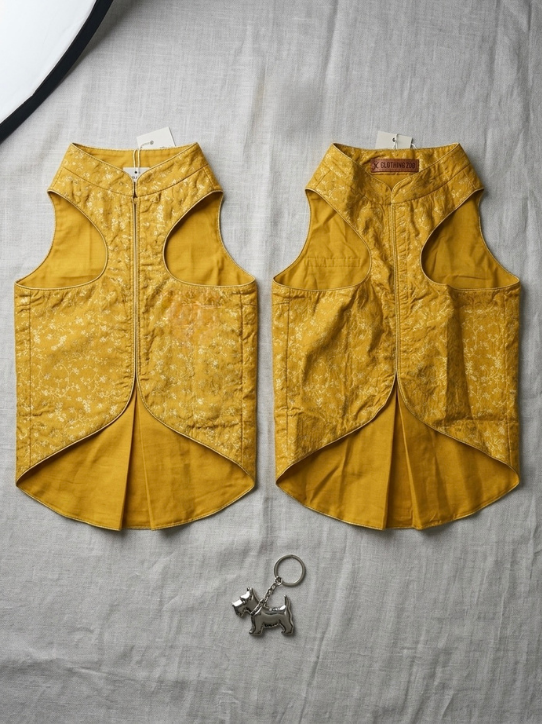 Yellow Party Wear Sherwani - Image 3