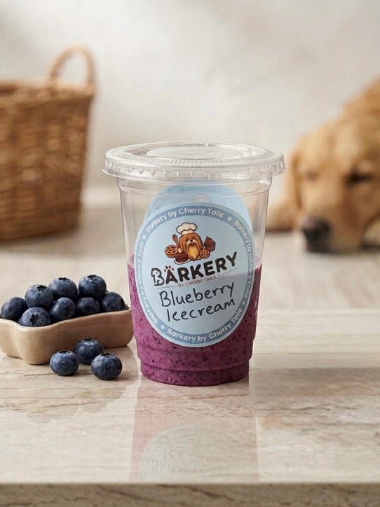 Blueberry Mix PreMix Ice cream