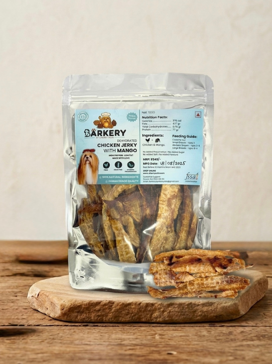 Mango Chicken Jerky [Seasonal] Dehydrated Treats