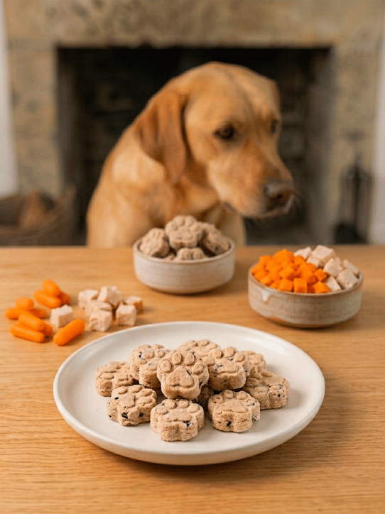 Chicken & Carrot Bites Dehydrated Non-Veg Cookies